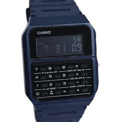 Relógio Casio Digital Calculadora 2 em 1 Azul CA-53WF-2BDF