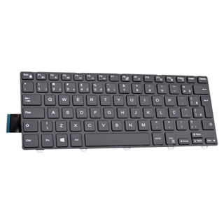 Teclado Notebook para Dell Inspiron 14 3442 Frame Preto BR em Oferta na Shopee