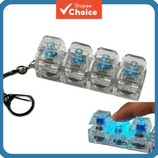 Fidget Spinner Chaveiro com Teclado de 4 Teclas, Alívio do Estresse, Passatempo e Brinquedo em Oferta na Shopee