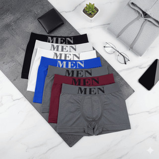 Kit Até 10 Cueca Boxer Sem Costura Men Box Masculina Conforto PROMOÇÃO