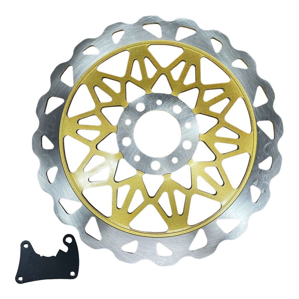 DISCO FREIO DIANT. ESPOTIVO TITAN/FAN 160 17 320MM - ALLEN · foto 2