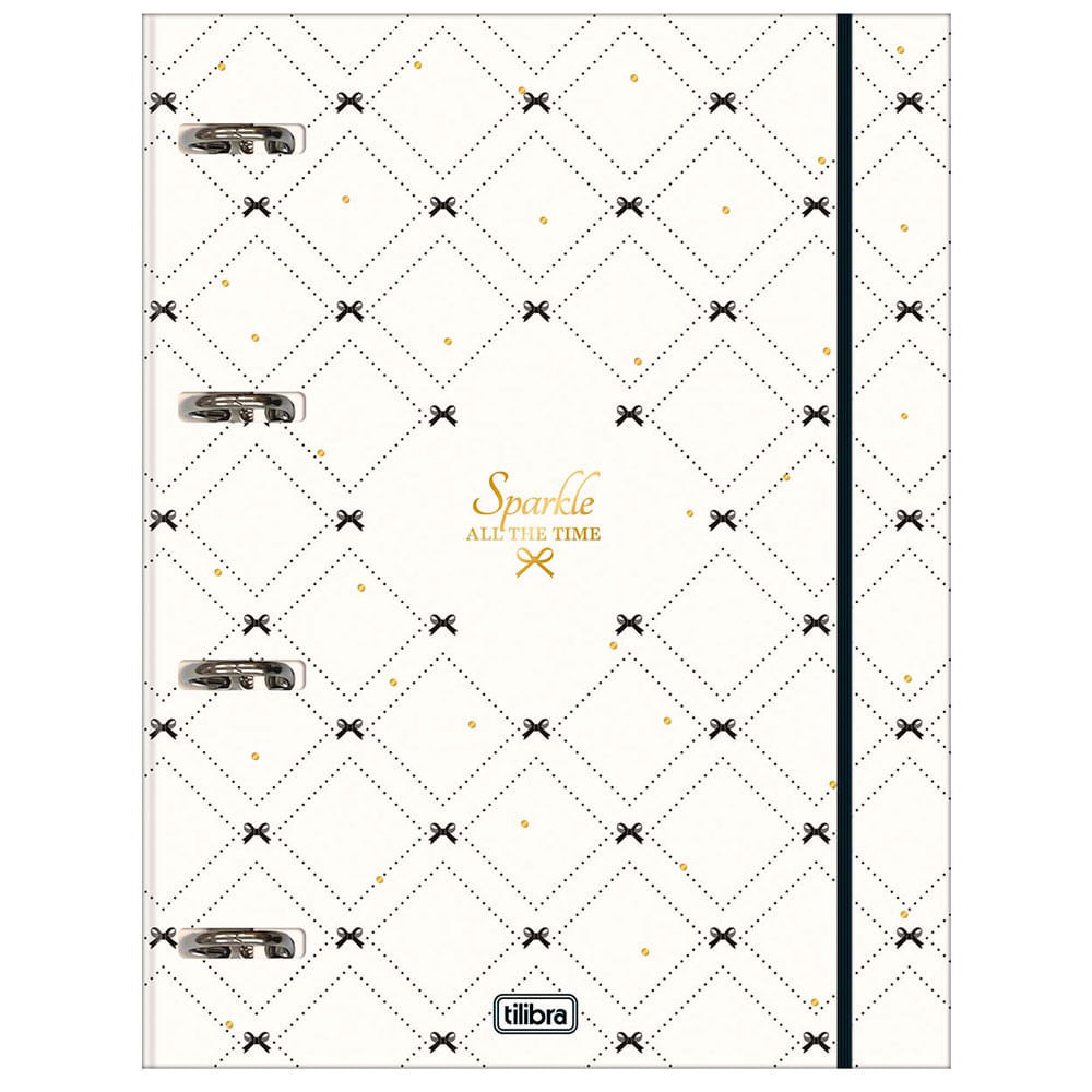 Caderno Argolado Com Elástico 48F West Village 396729- Tilibra