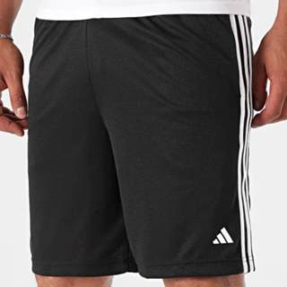 Bermuda Adidas M 3S Preto/Branco em Oferta na Shopee