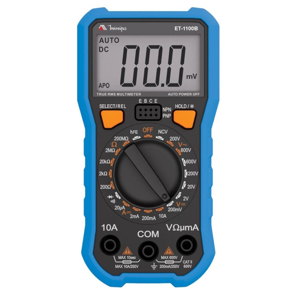Multímetro digital portátil - ET-1100B - Minipa em Oferta na Shopee