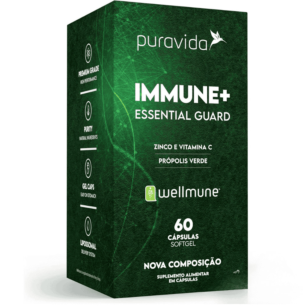 Immune+ Essential Guard 60 cápsula - Puravida