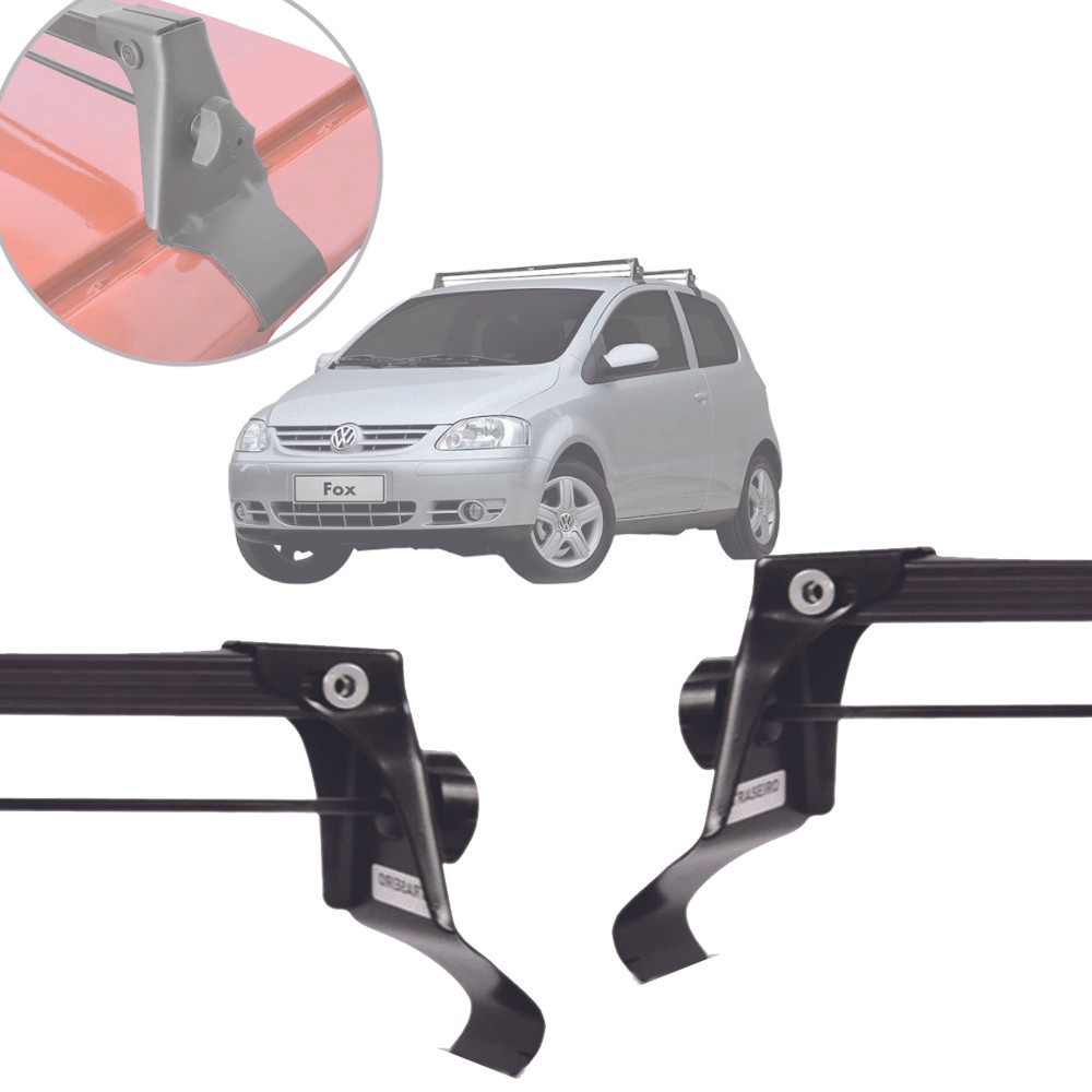 Rack de Teto Vhip Fix.Porta VW Fox 2 Portas 2003 até 2016