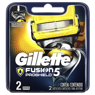 Carga Gillette Fusion Proshield Com 2 Unidades em Oferta na Shopee