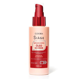 Óleo em Creme Eudora Siàge Nutri Acid Complex 100ml em Oferta na Shopee