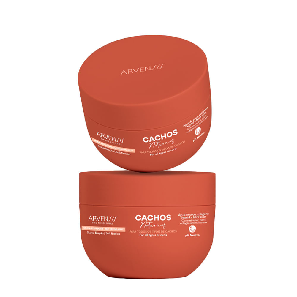 Geleia Ativadora Arvensis Cachos Naturais 300g em Oferta na Shopee