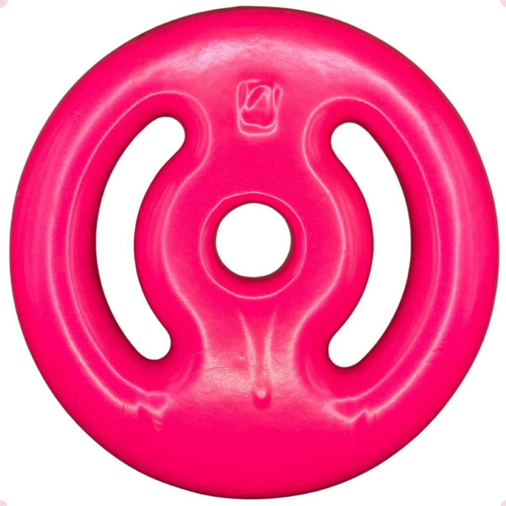 Anilha Emborrachada 4Kg - Rosa