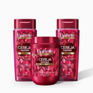 Kit Shampoo + Condicionador + Máscara 800g Cereja Mania -  Dabelle Hair em Oferta na Shopee