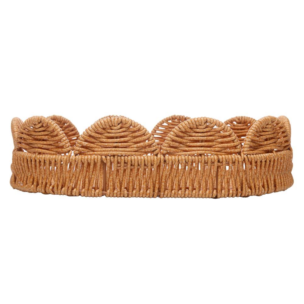 Cesta Botânica 29cm x 20cm x 7cm Rattan Lyor em Oferta na Shopee
