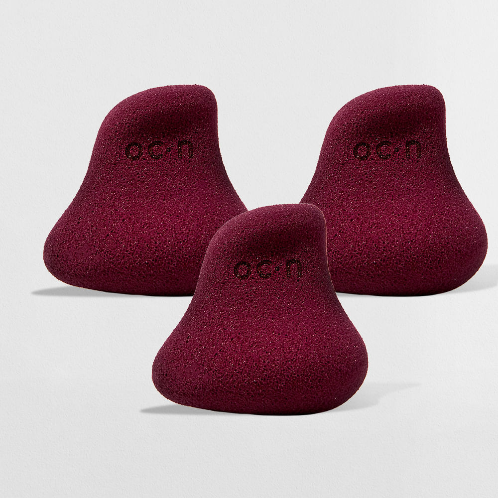 Kit Esponjas de Maquiagem - My Blend Vinho Océane Edition (3 Unidades) em Oferta na Shopee