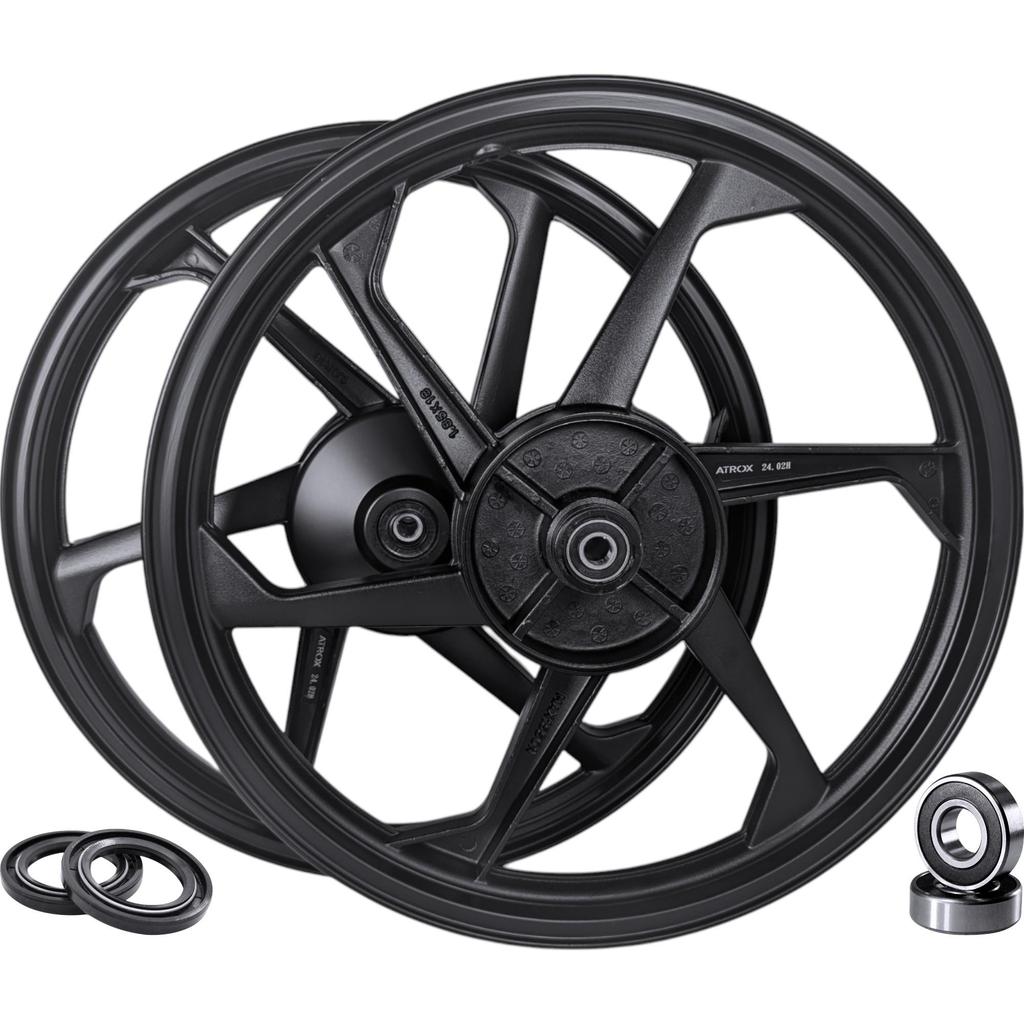 Rodas Liga Leve CG 150 Titan/Fan 2004 Até 2013 CG 150/160 Start 2015 Até 2023 Freio A Tambor Modelo 6 Pontas (PAR) em Oferta na Shopee
