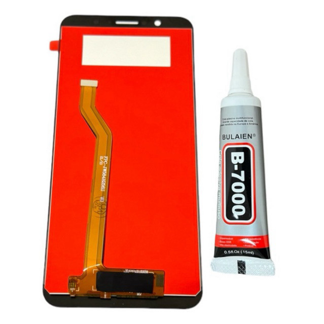 Frontal Tela Display Para Zenfone Zb601KL Zb602KL Premium + Cola 15ml