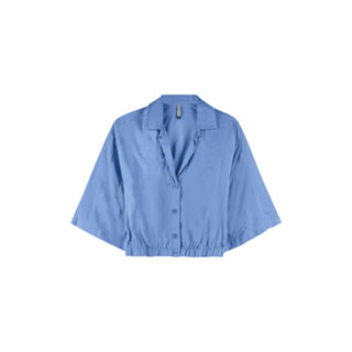 Camisa Feminino Marialícia Roxo em Oferta na Shopee