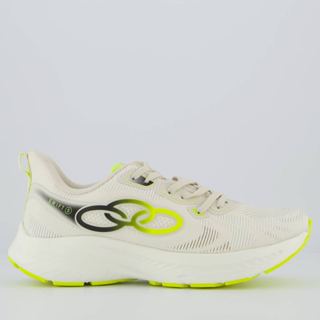 Tênis Olympikus Swift 5 Feminino Off White e Amarelo em Oferta na Shopee