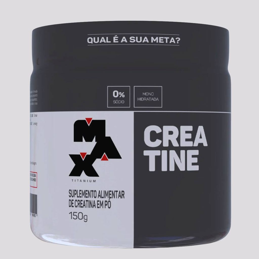 Creatina Max Titanium Monohidratada - 150g em Oferta na Shopee
