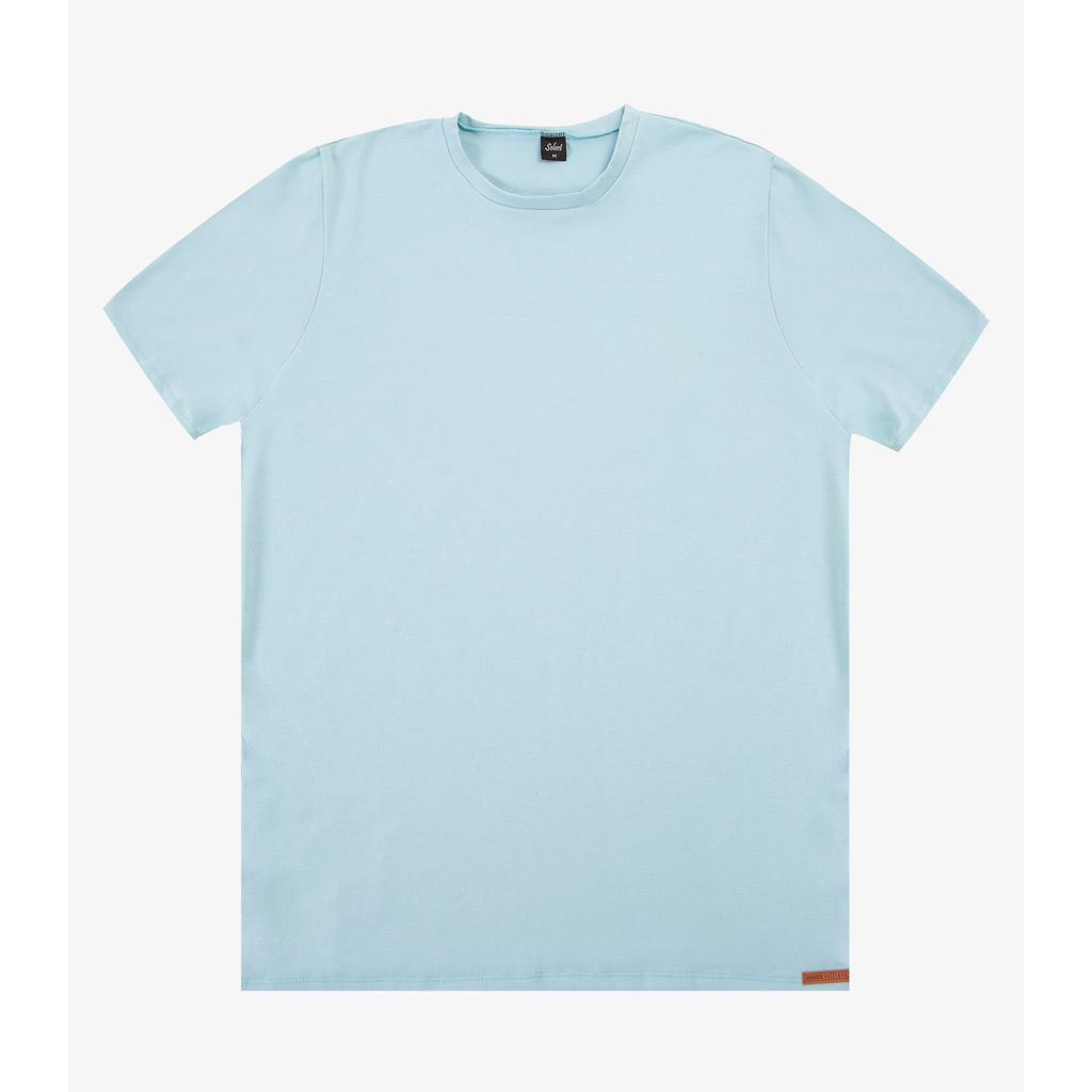 Camiseta Masculina Select Azul em Oferta na Shopee