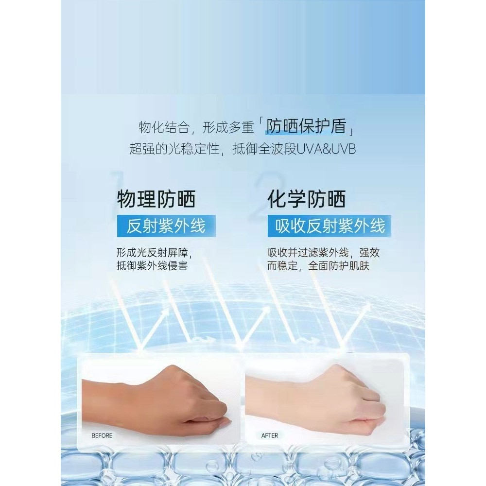 Protetor solar Spray creme 50 vezes Anti-ultravioleta creme Facial corpo inteiro Unisex oficial carro-chefe produto genu