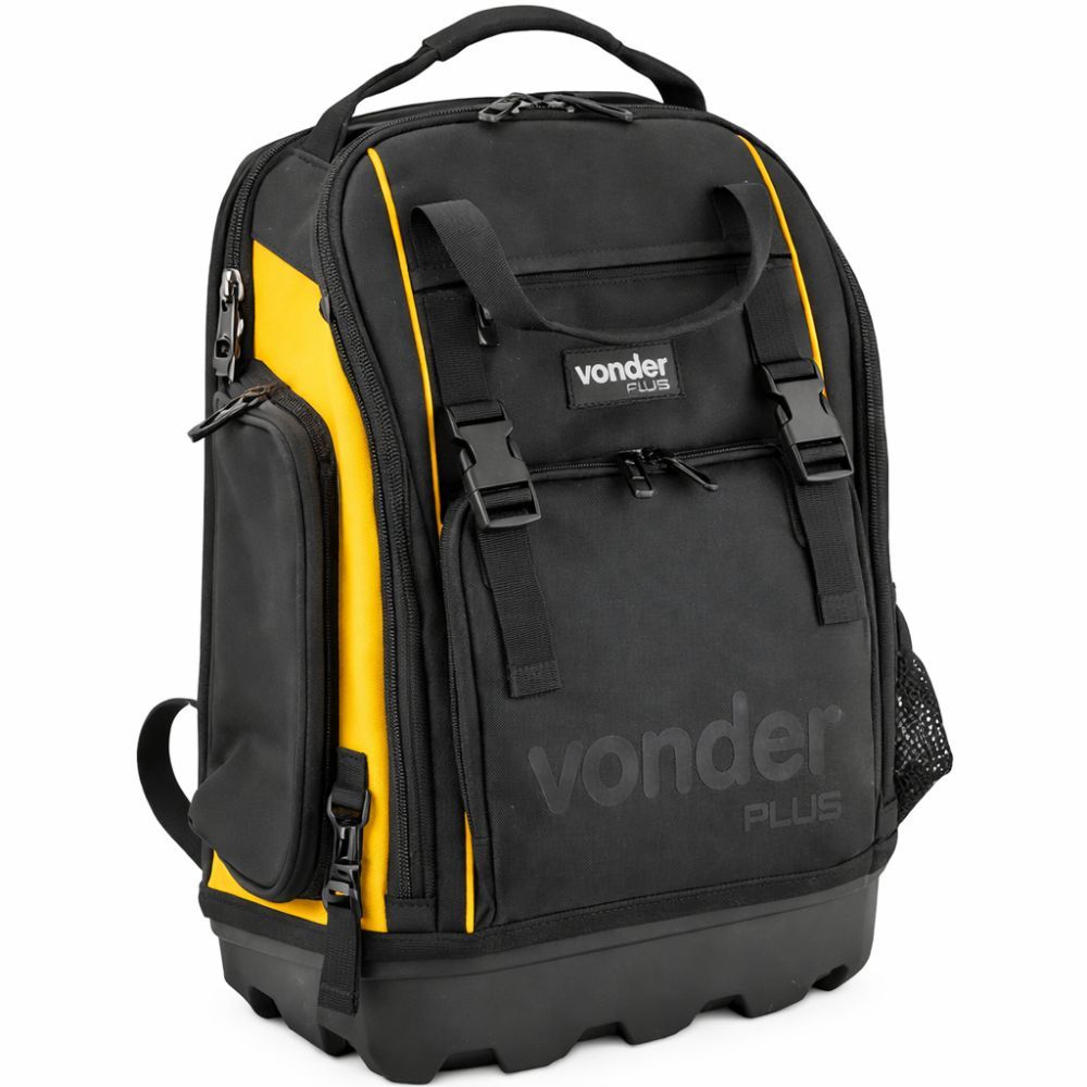 Mochila Para Ferramentas Vonder Plus MOV 800 Reforçada 18 Bolsos Base Rígida Capacidade 20kg em Oferta na Shopee