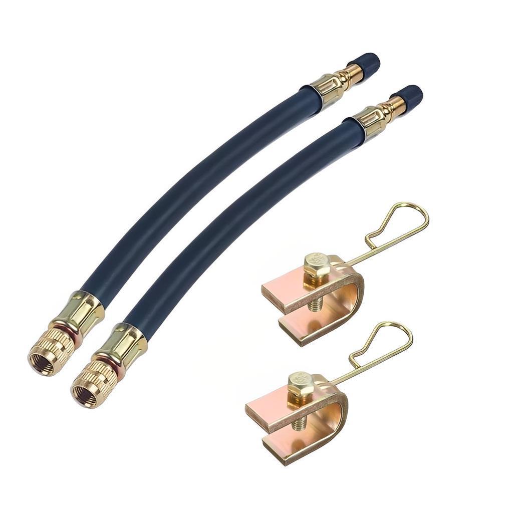 2 EXTENSÃO FLEXÍVEL BICO CAMINHÃO ÔNIBUS + 2 SUPORTE FIXAÇÃO em Oferta na Shopee