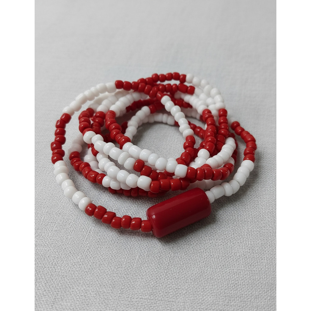 Guia Com Firma Orixás, Iábas,  Malandro Umbanda 60 Cm 1 Un Vermelho