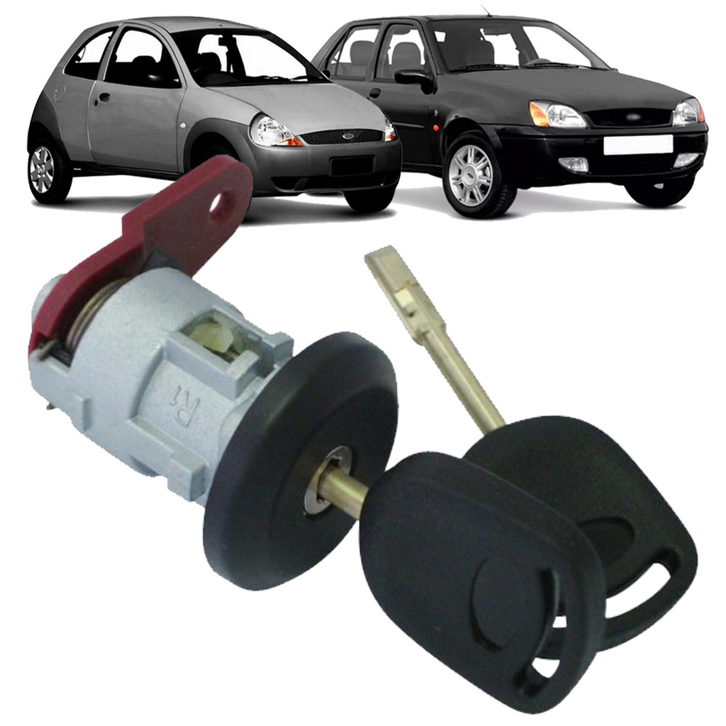 Cilindro Da Porta Dianteira Com Chave Ford Ka 1997 1998 1999 2000 2001 A 2006 2007 em Oferta na Shopee