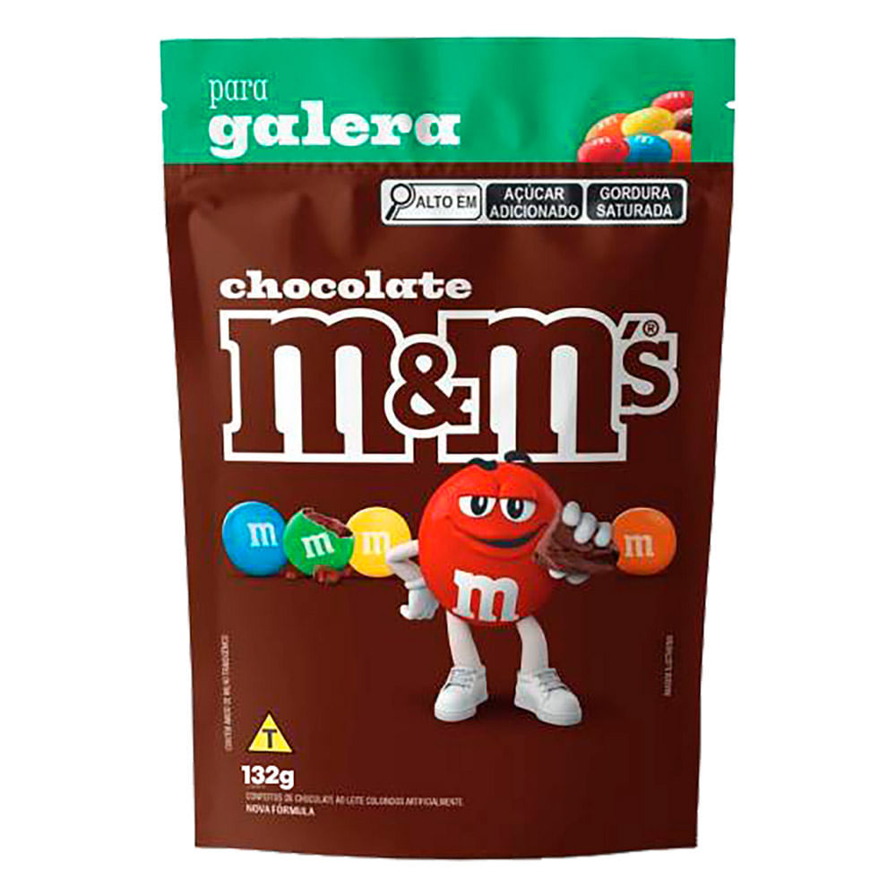 Confeito M&M's Chocolate 132g em Oferta na Shopee