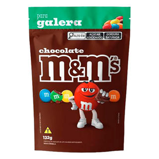 Confeito M&M's Chocolate 132g em Oferta na Shopee