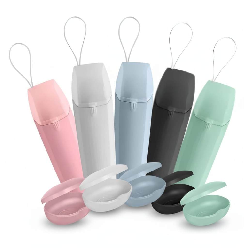 Kit Higiene Saboneteira Porta Escova Faculdade Viagem Academia