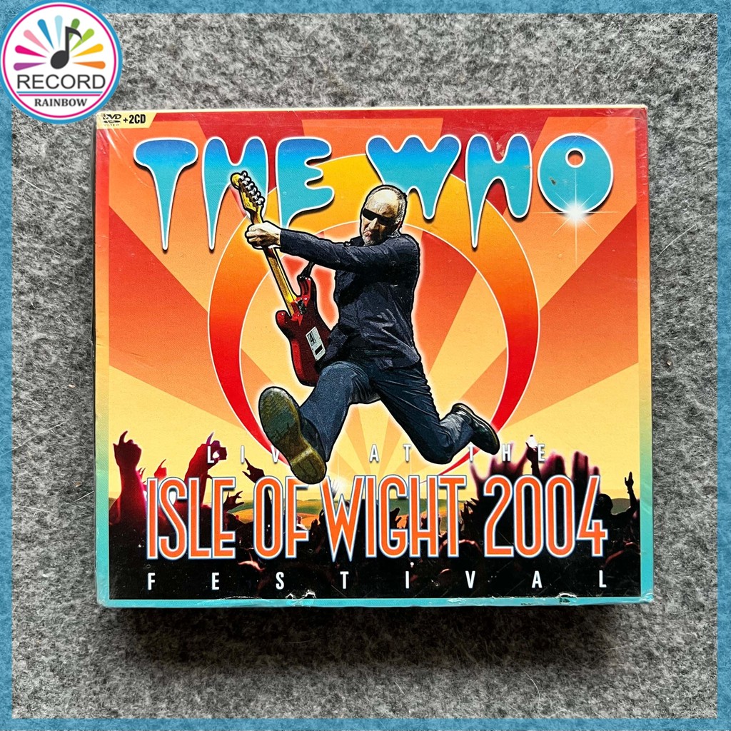 The Who Live At The Isle Of Wight Festival 2004 Original 2CD+DVD Album [Lacrado] Brand New 1Z05156 ZK