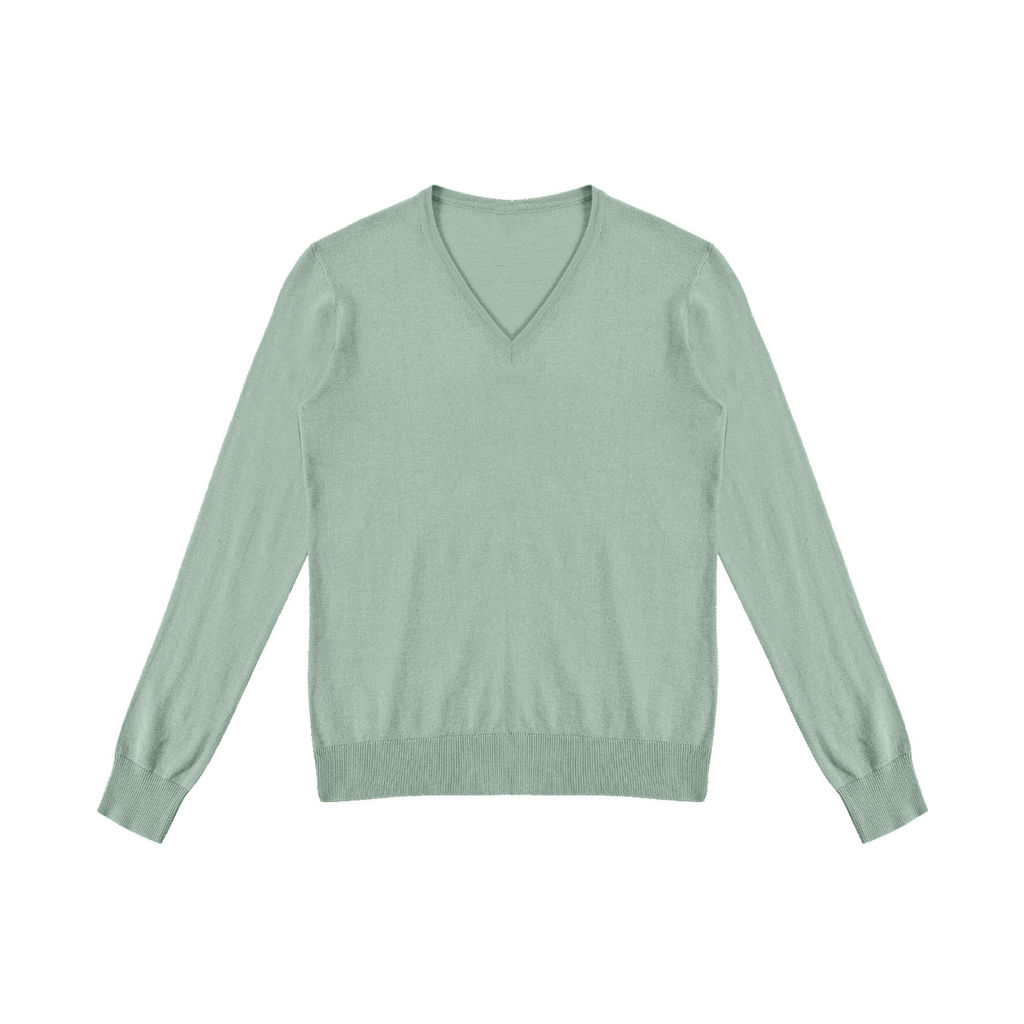 Sueter Feminino Gola V Em Tricot Rovitex Verde em Oferta na Shopee