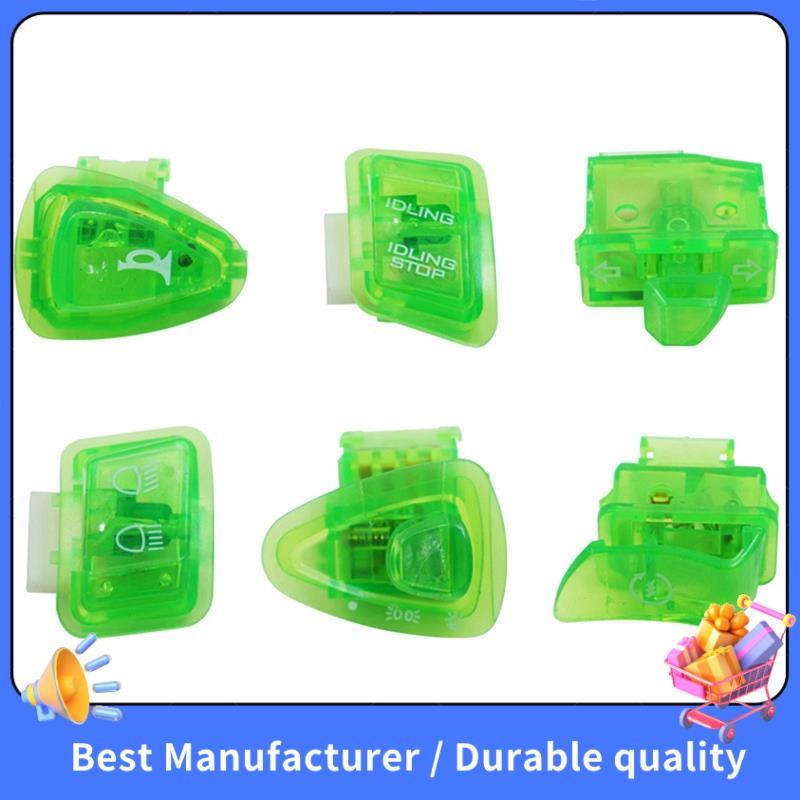 Botão Interruptor De Scooter Ciclomotor Para GY6 50cc 125cc 150cc ATV Motocicleta Chifre Dimmer Volta Verde