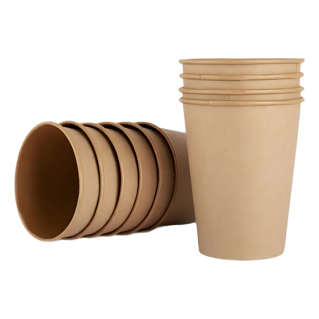 Copo Papel P/ Cafe Marrom 60ml Descartavel C/ 100un