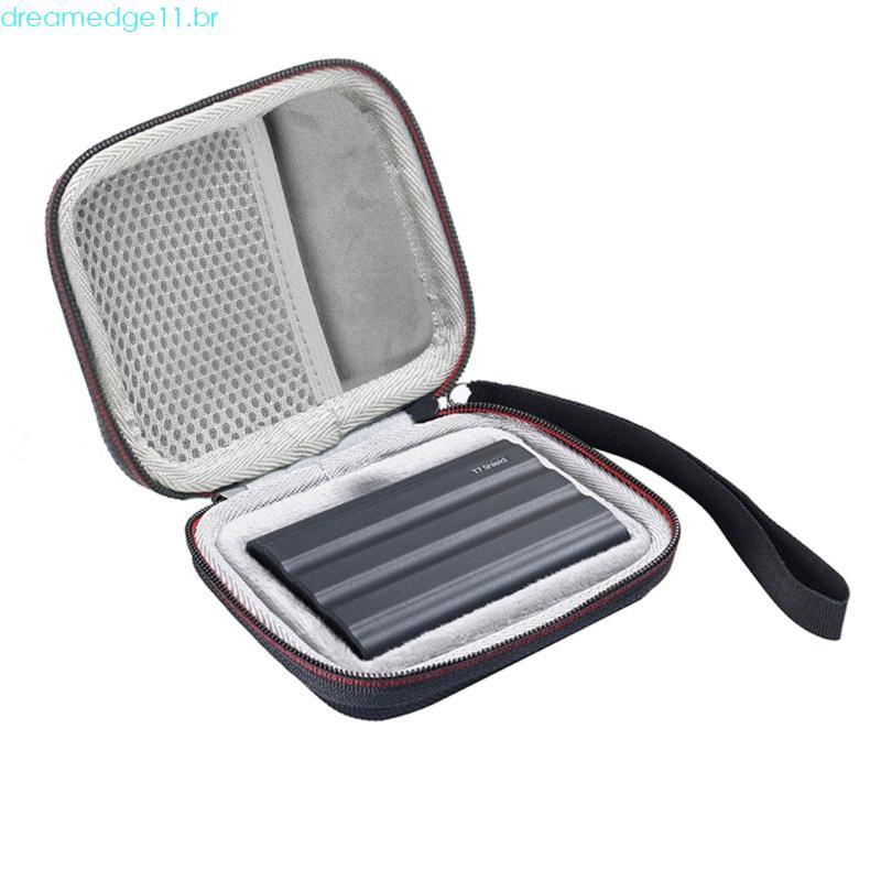 dreamedge11 Bolsa Viagem Para T7 Shield Portátil SSD Estojo Transporte À Prova Choque