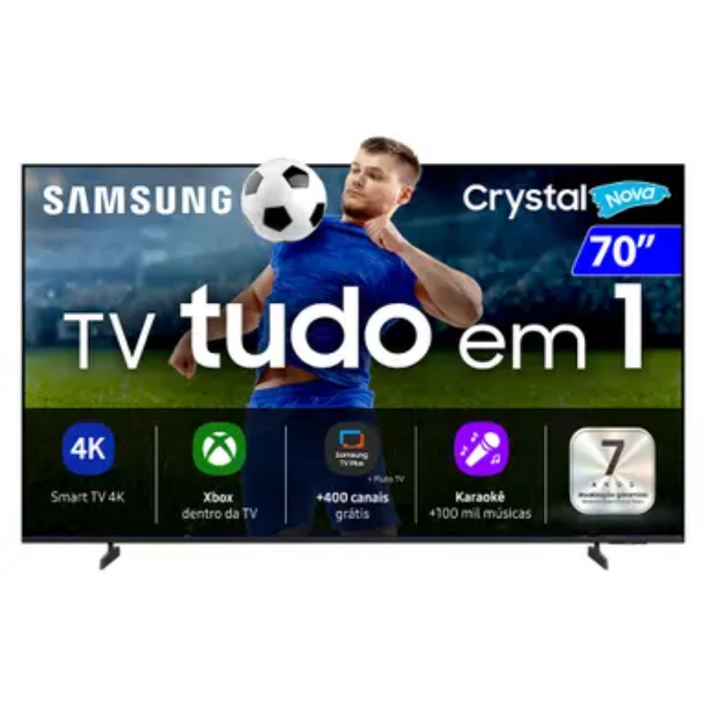 Smart Tv LED 70 4K Crystal Uhd Un70u8500fgxzd Samsung