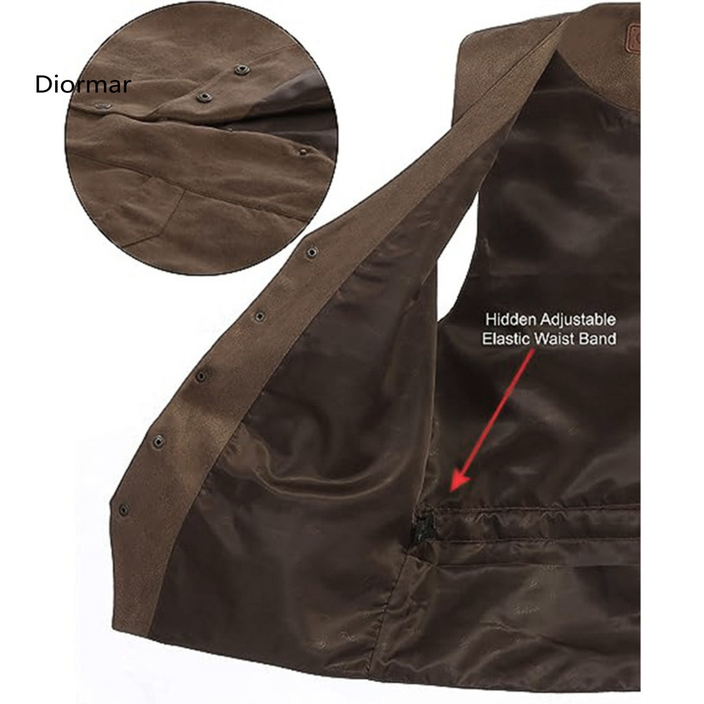 Lightweight Suit Vest Men Men's Slim Fit V-neck Waistcoat with Pockets Single Breasted Formal Business Sleeveless Solid 