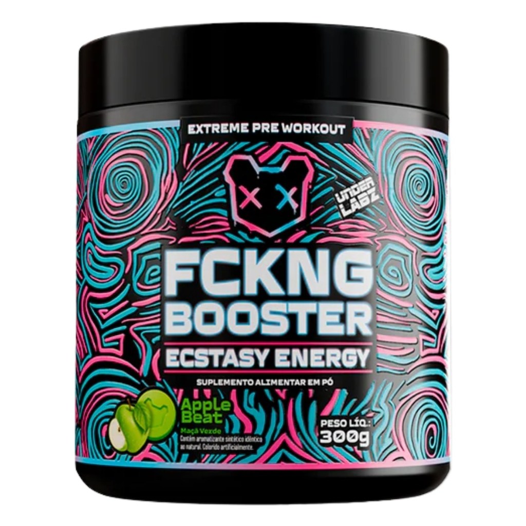 Fckng Booster Pote Com 300g Sabor Apple Beat Under Labz em Oferta na Shopee