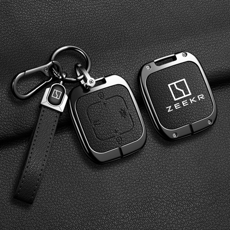 Caso Chave Do Carro Capa Protetora Escudo Para ZEEKR 7X 001 009 MIX X 2021 2022 2023 Auto Fob Keyless Titular Chaveiro A