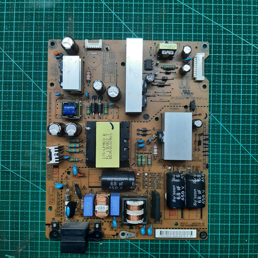 Fonte Tv  LG 39la6200 (tvf-050)
