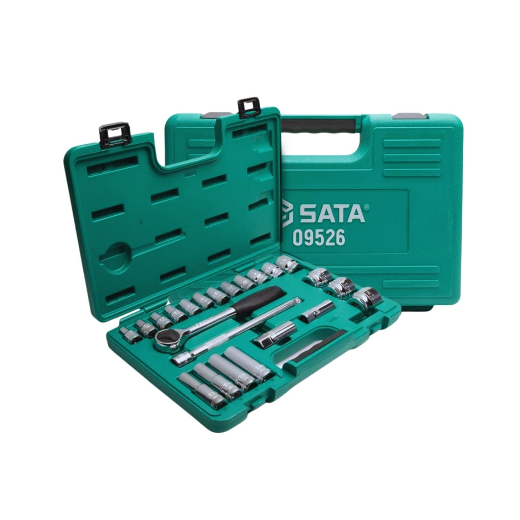 Jogo Soquetes Sextavado de 1/2" com 23 Peças ST09526