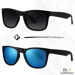 2 Óculos de Sol Estilo Justin Quadradinho UNISSEX Premium Diversas Cores | 100% Qualidade em Oferta na Shopee