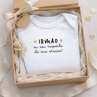 Body revelação gravidez frase irmão sou resposta da sua oração em Oferta na Shopee