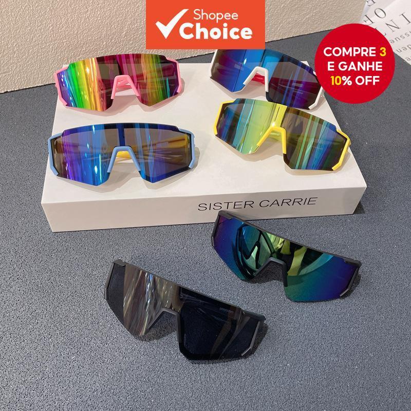 Óculos De Sol Infantis De Uma Peça Com Proteção UV Externa | Da Moda Para Meninos , Meninas , Bebês em Oferta na Shopee