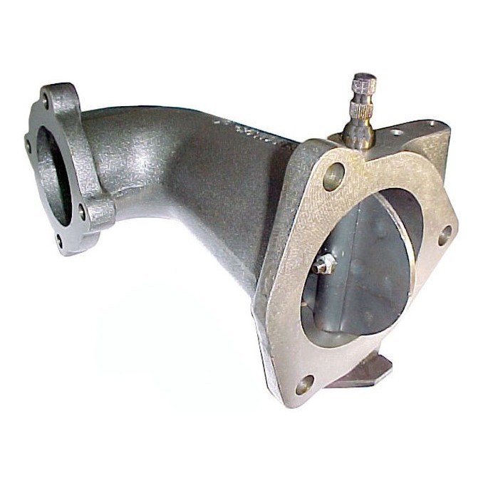 Cotovelo C/flange Turb C/freio Quad Mb Om366 1418 1618 1621a