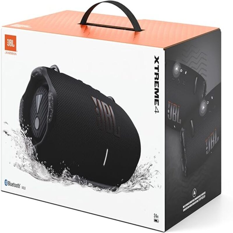 Caixa de Som Bluetooth Portátil JBL Xtreme 4  Cor Preta