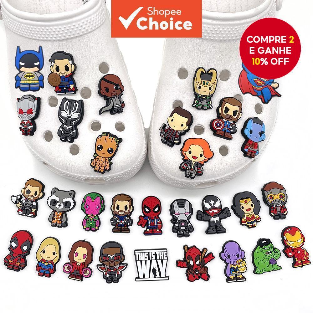 Amuletos De Sapato De Desenho Animado Para Crocs | Acessórios Divertidos Sapatos , Pulseiras E Perfeito Festas Infantis em Oferta na Shopee