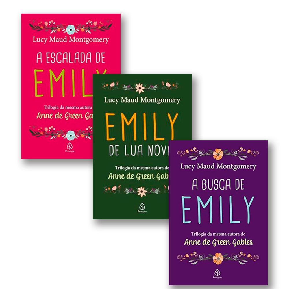 Kit 3 Livros: Emily de Lua Nova + A Busca de Emily + A Escalada de Emily