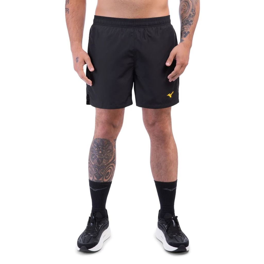 Bermuda de Corrida Mizuno Run Easy 5 Masculina Treino Academia Leve Confortável Esportiva Original